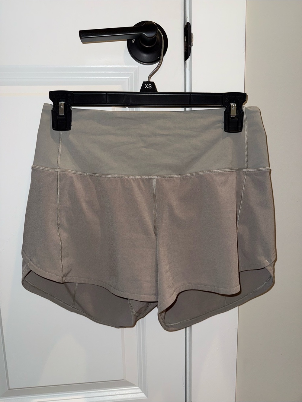 Lululemon speed up 2.5 inch shorts- Taupe